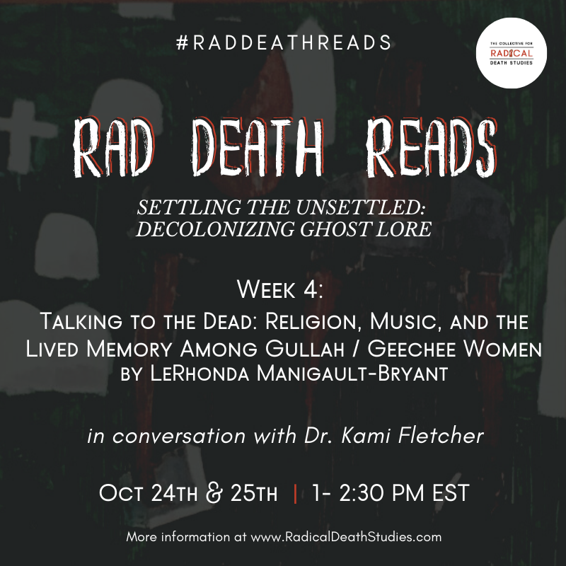Rad Death Reads — The Collective for Radical Death Studies